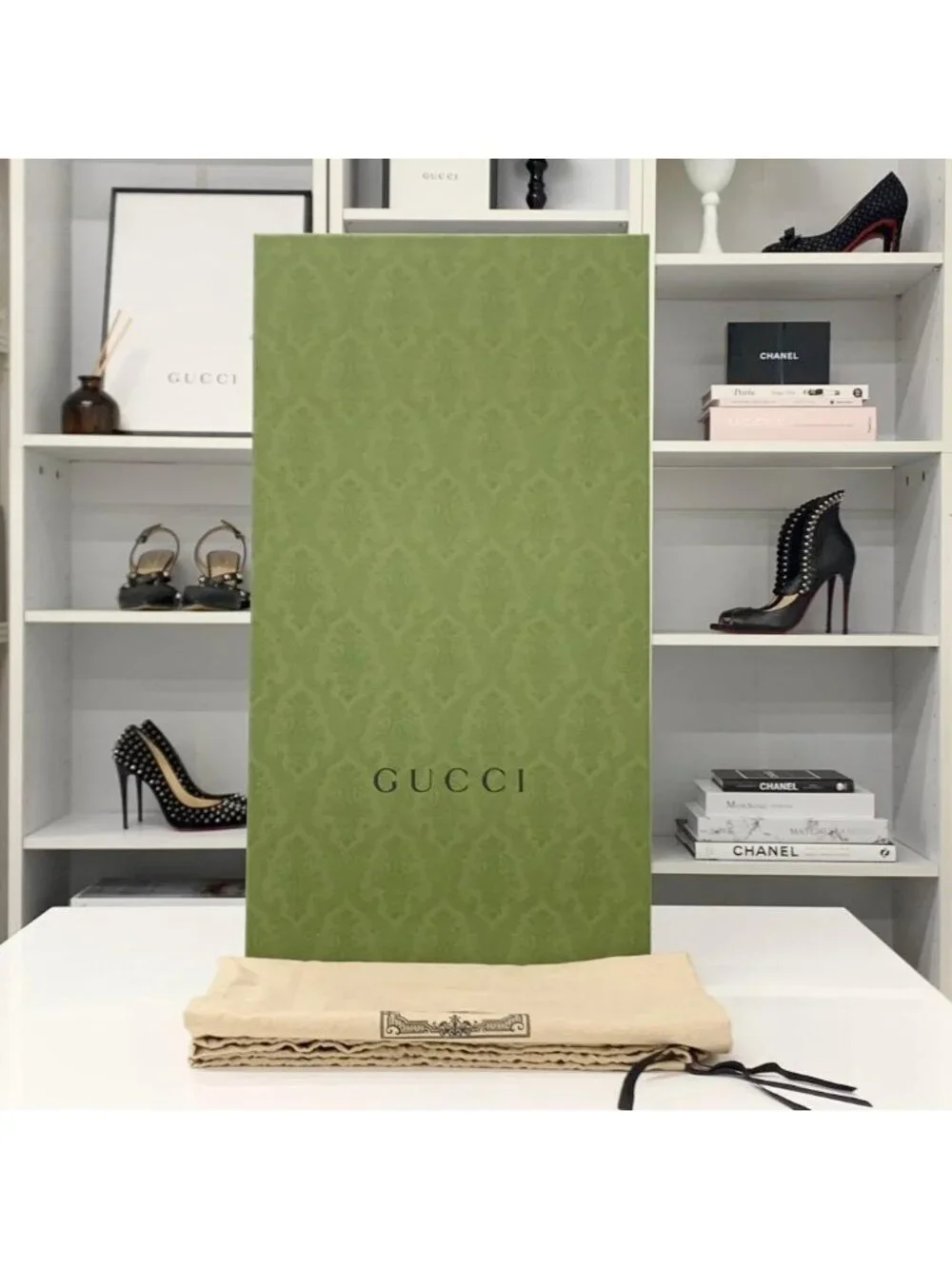 Gucci Horsebit Leather Long Boots Black
